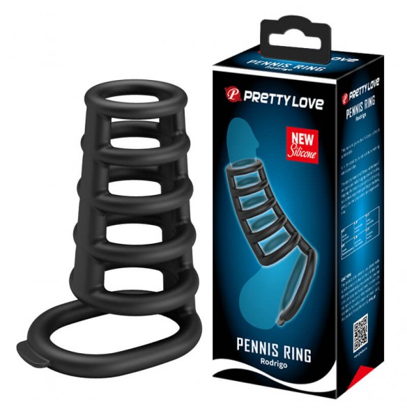 PRETTY LOVE - Rodrigo Penis Ring (Black)